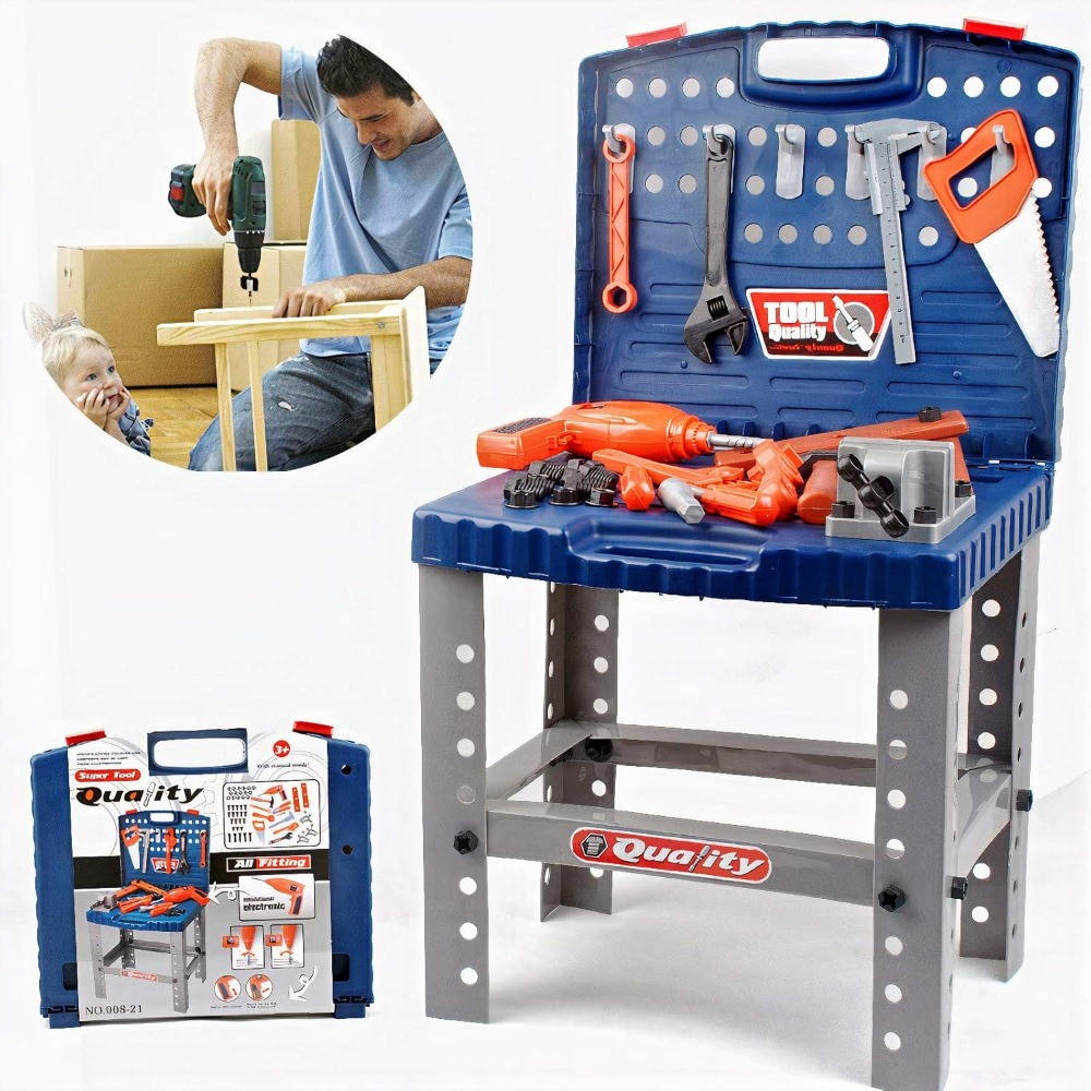 Tools Workshop Kids - Banco da lavoro per attrezzi giocattolo