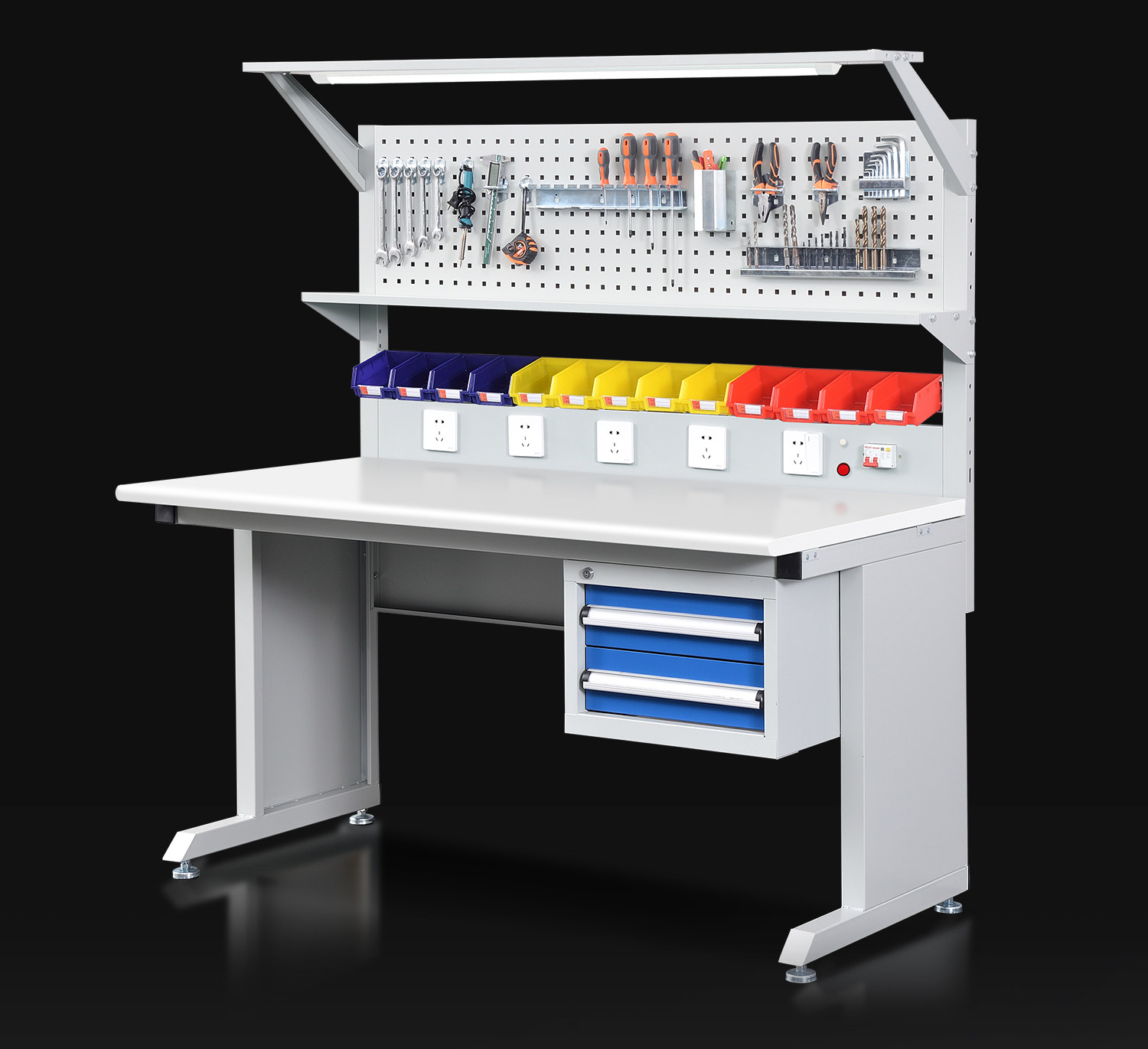 Workshop Tools Table - Banco da lavoro antistatico in grafene