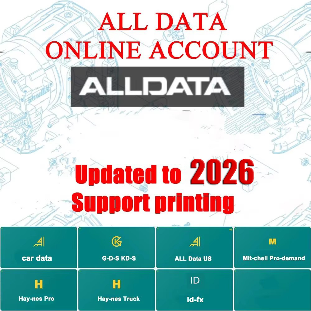 Workshop Tools Diagram - Software di Riparazione Alldata 2026 Versione