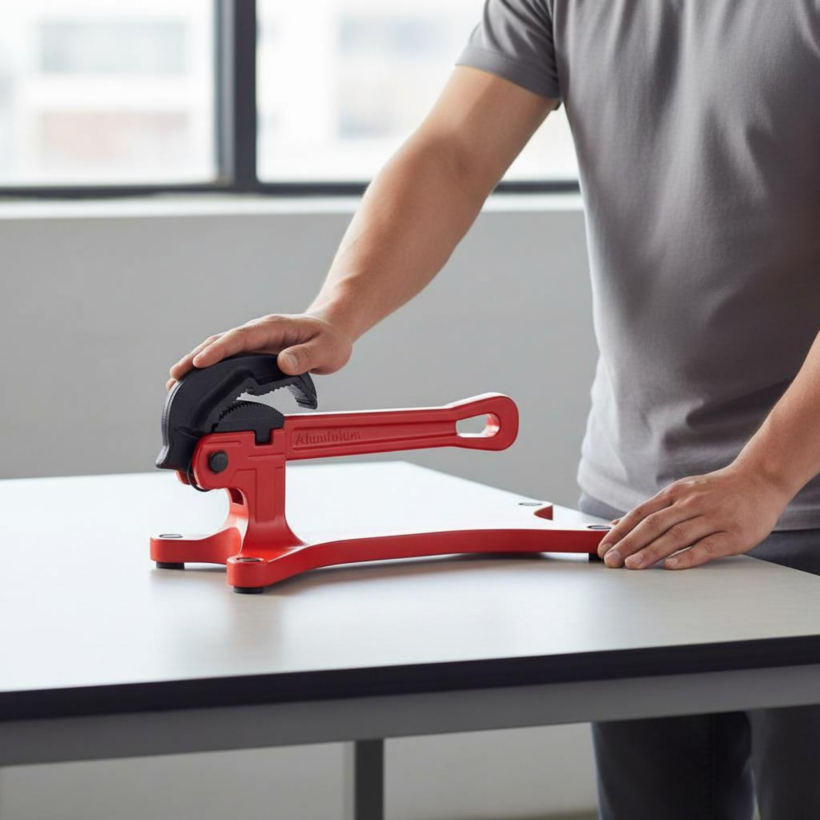 Tools In Workshop - Chiave per Tubi Autobloccante Portatile, Chiave