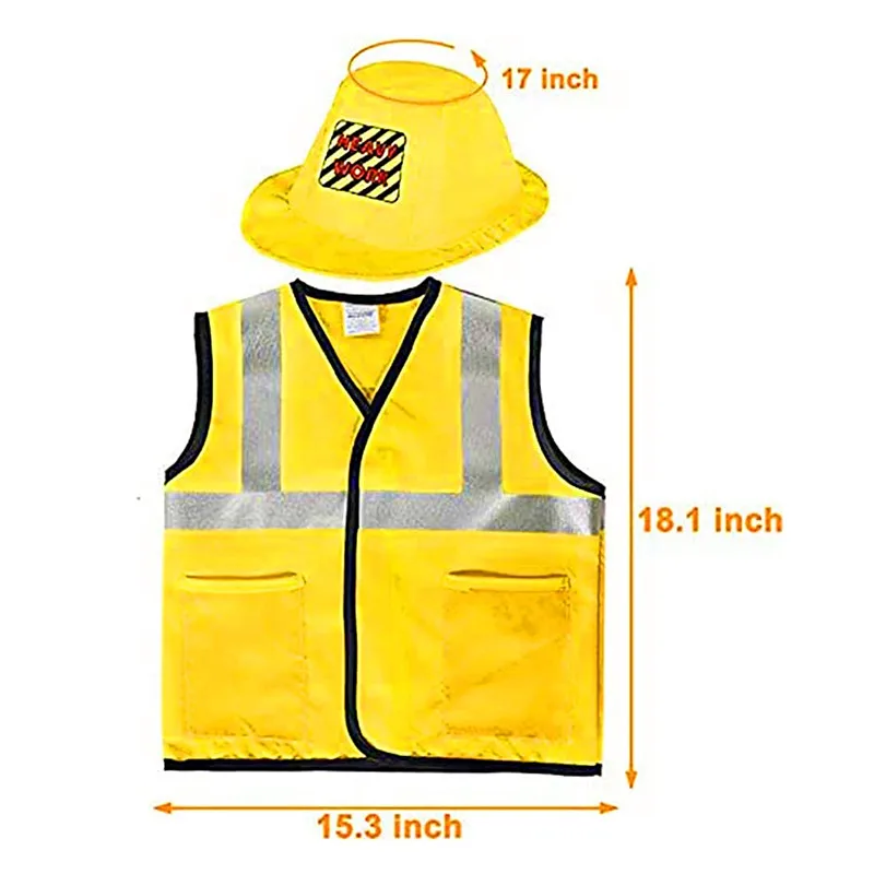 3-6Y Costume da operaio edile  - Tools Workshop Kids recensione e prezzo