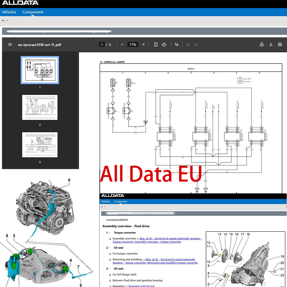 Software Online Alldata 2026:  - Workshop Tools Diagram recensione e prezzo
