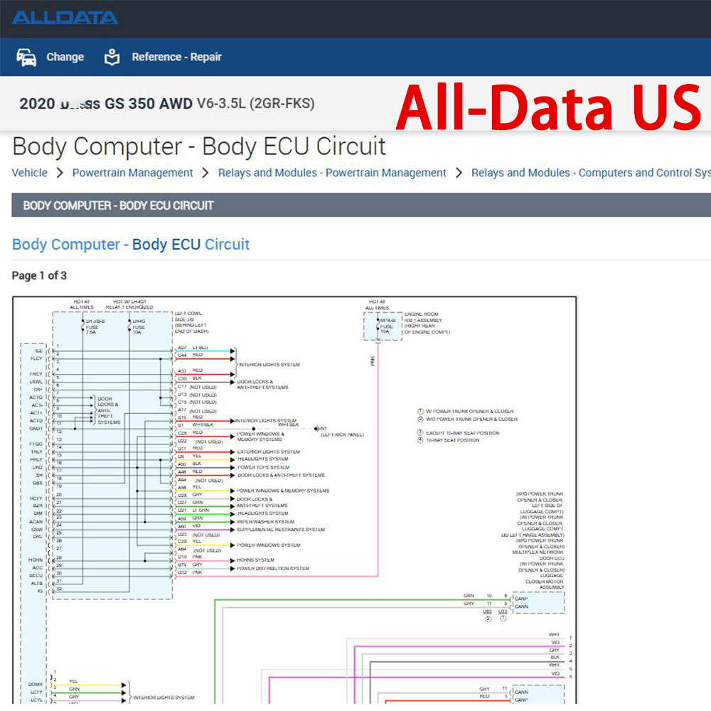 Software Online Alldata 2026:  - Workshop Tools Diagram recensione e prezzo