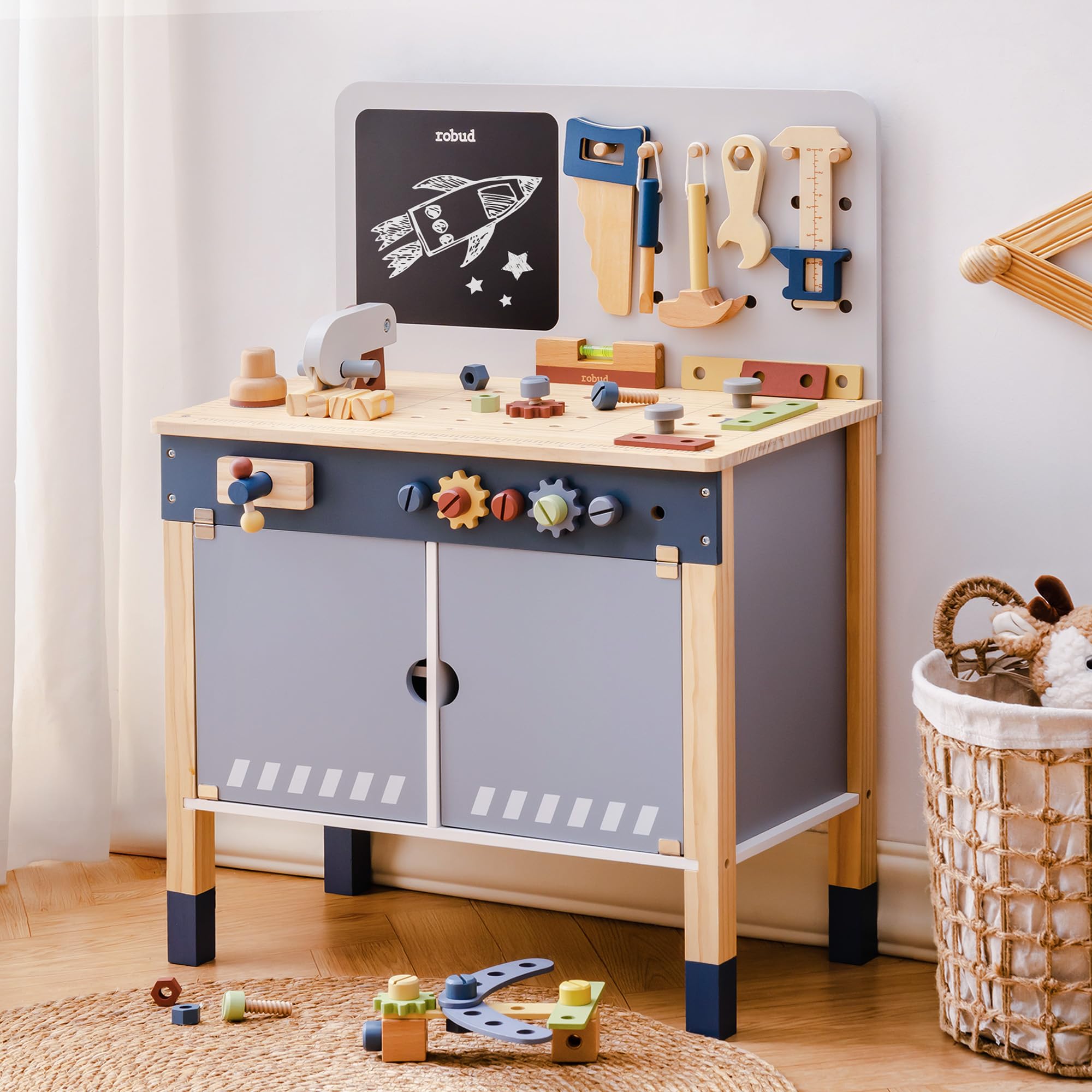 ROBUD Banco da Lavoro in Legno - Tools Workshop Kids recensione e prezzo