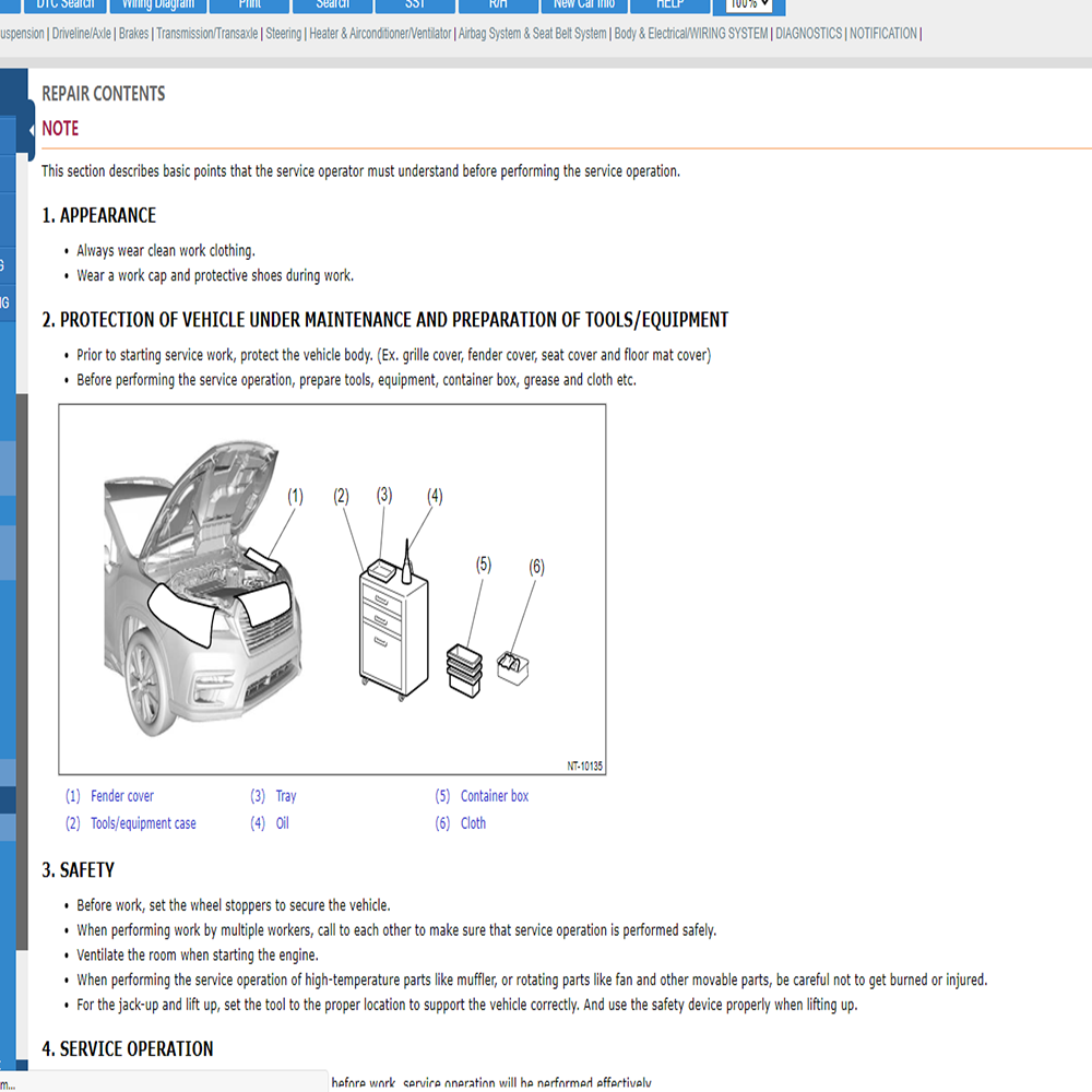 Account Online per Software Su - Workshop Tools Diagram recensione e prezzo