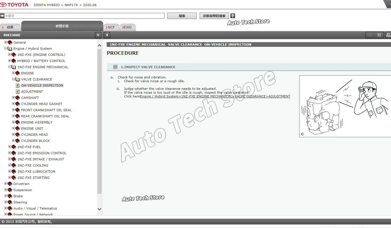 2023 Per Toyota Manuale di ser - Workshop Tools Diagram recensione e prezzo