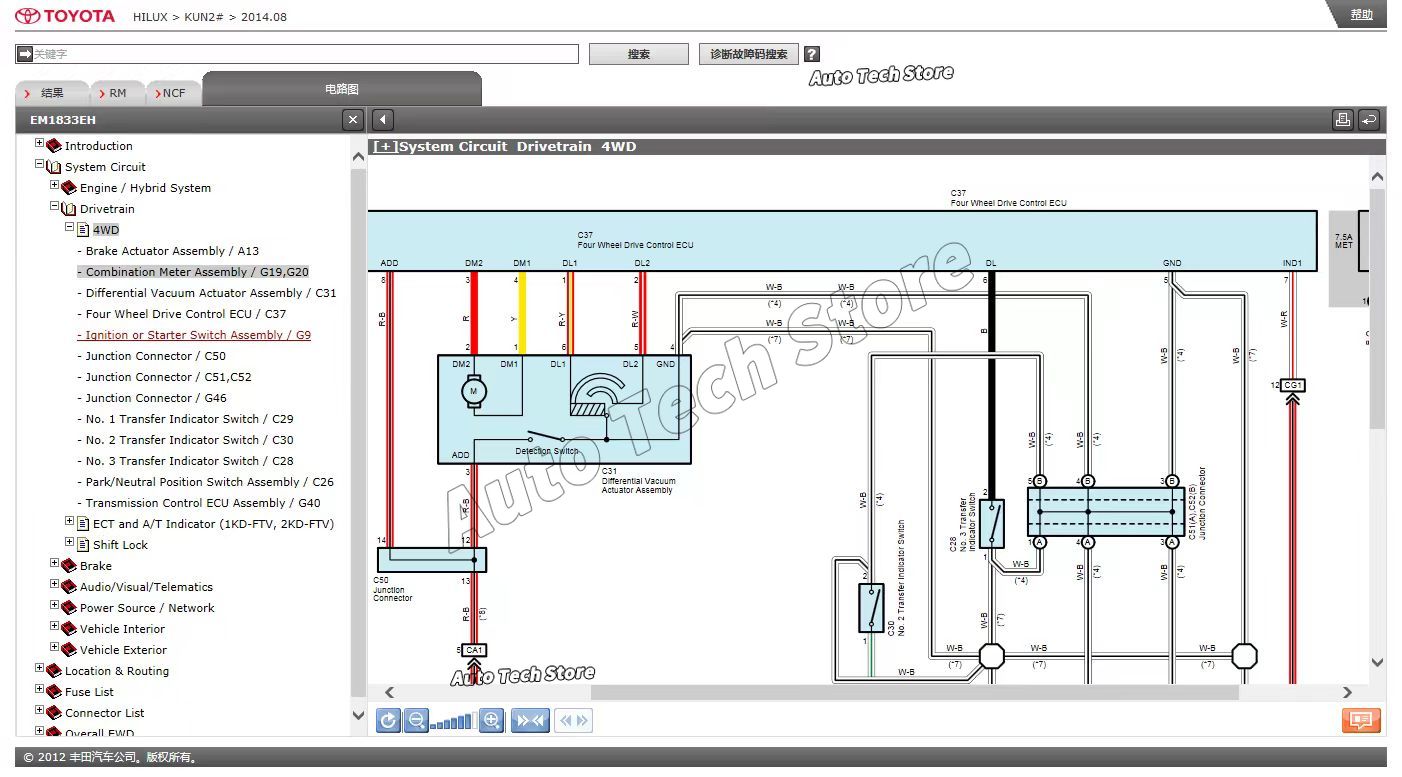 2023 Per Toyota Manuale di ser - Workshop Tools Diagram recensione e prezzo