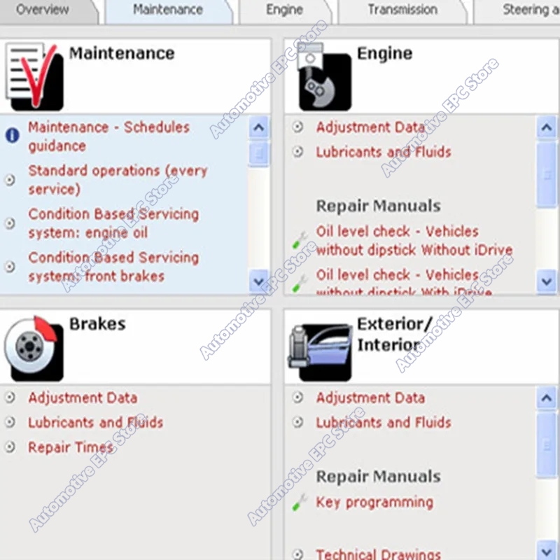 Nuovissimo software di riparaz - Workshop Tools Diagram recensione e prezzo