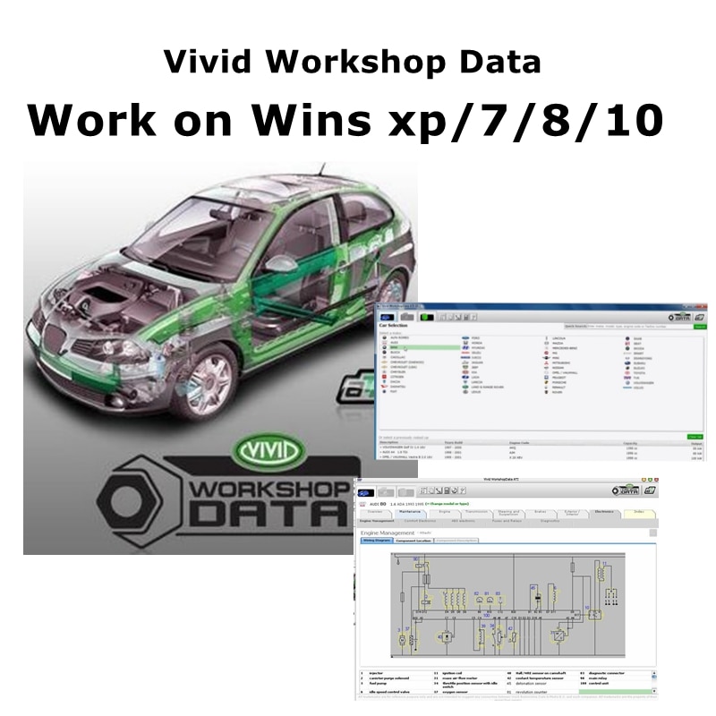 2018 o 2010 Automotive Vivid W - Workshop Tools Diagram recensione e prezzo