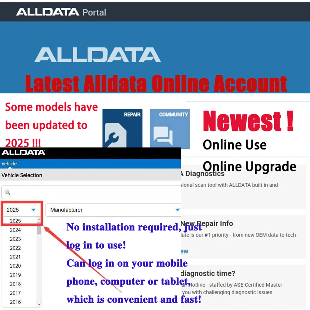2027 Alldata CAR Data: Softwar - Workshop Tools Diagram recensione e prezzo
